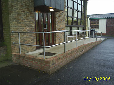 Stainless Steel Ramp Handrail